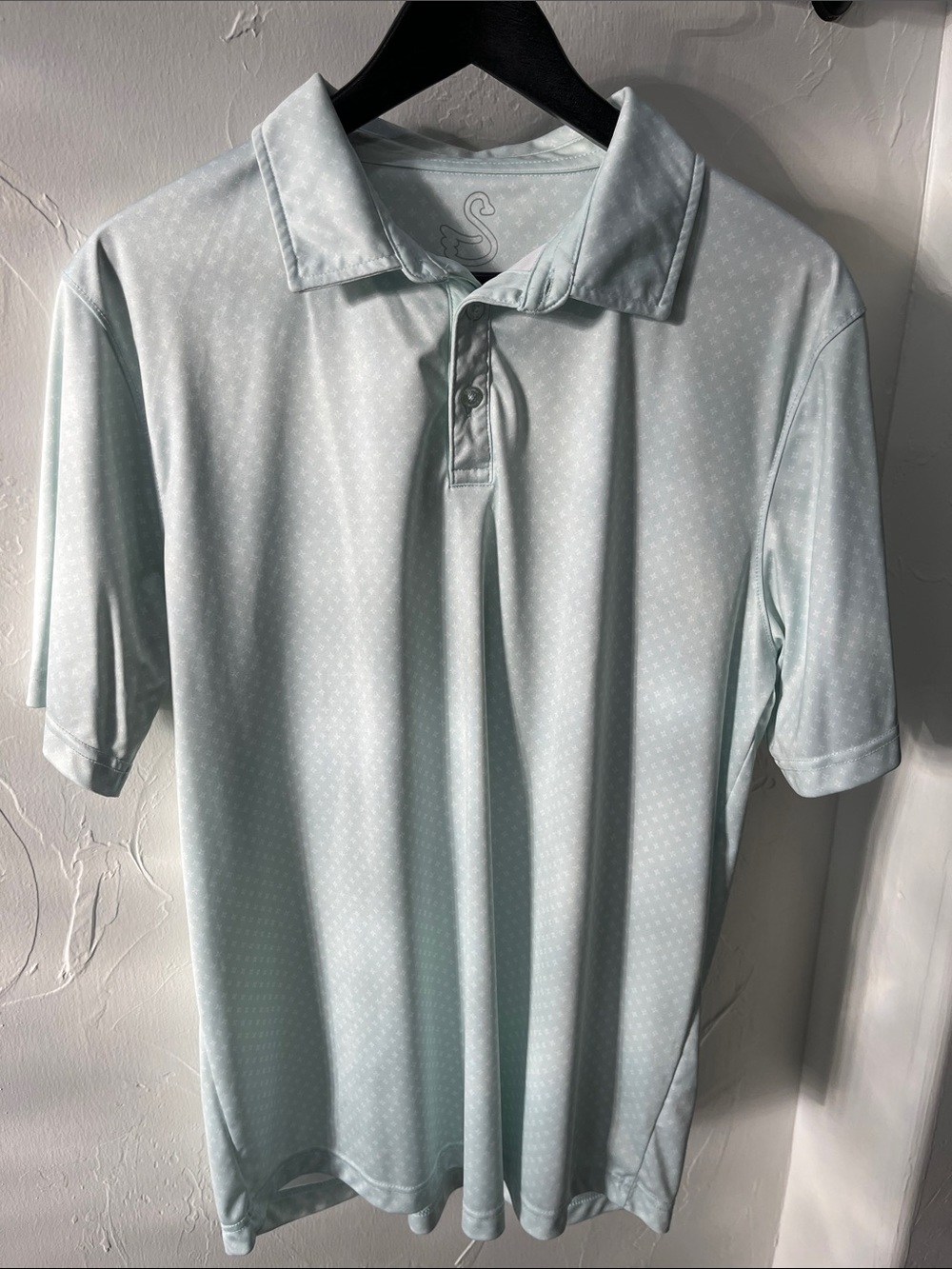 Swannies Co Light Mint Short-Sleeve Polo